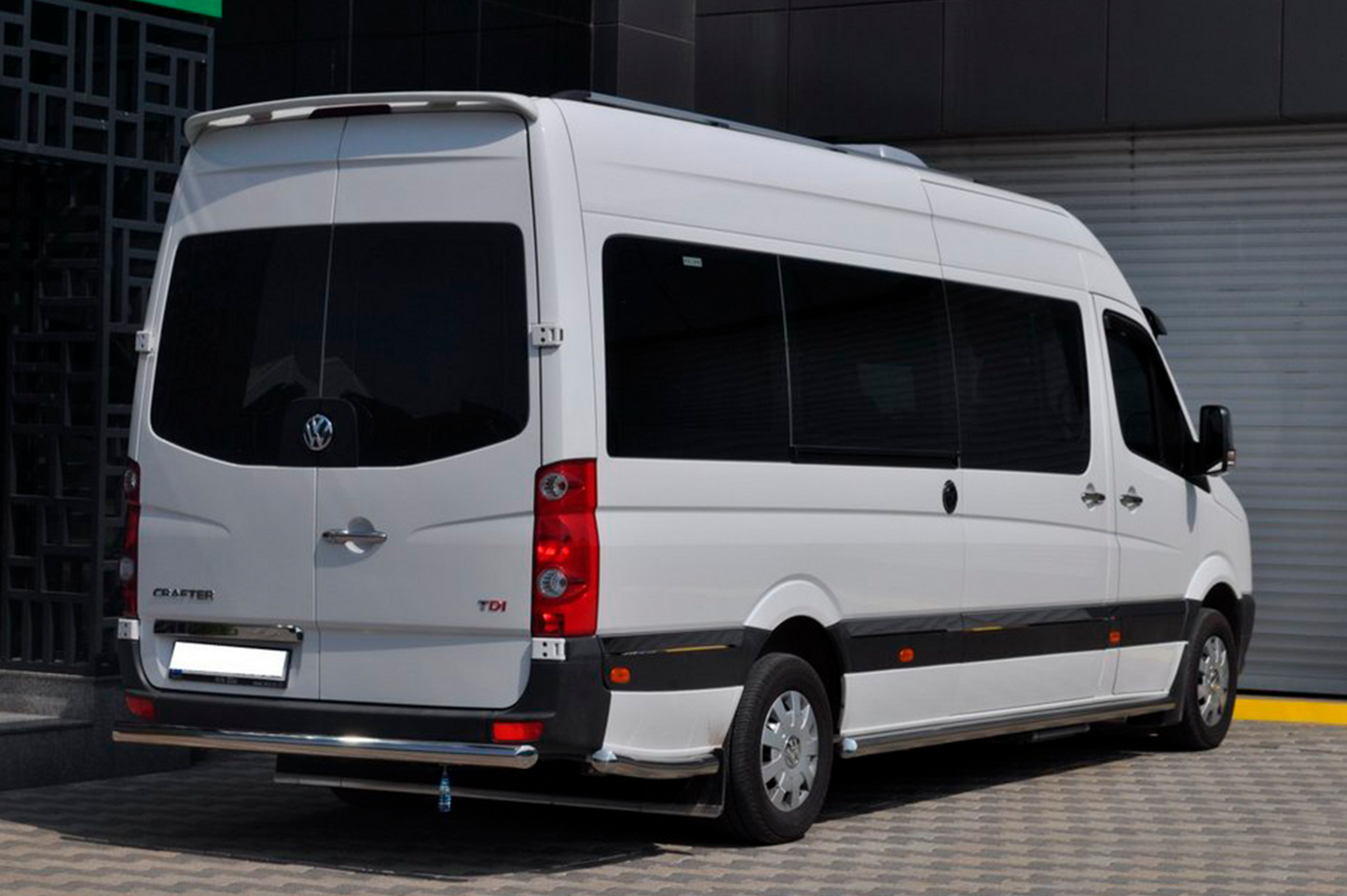 Rear Bar AK002 (Stainless Steel) for Volkswagen Crafter 2006-2016 - image 5