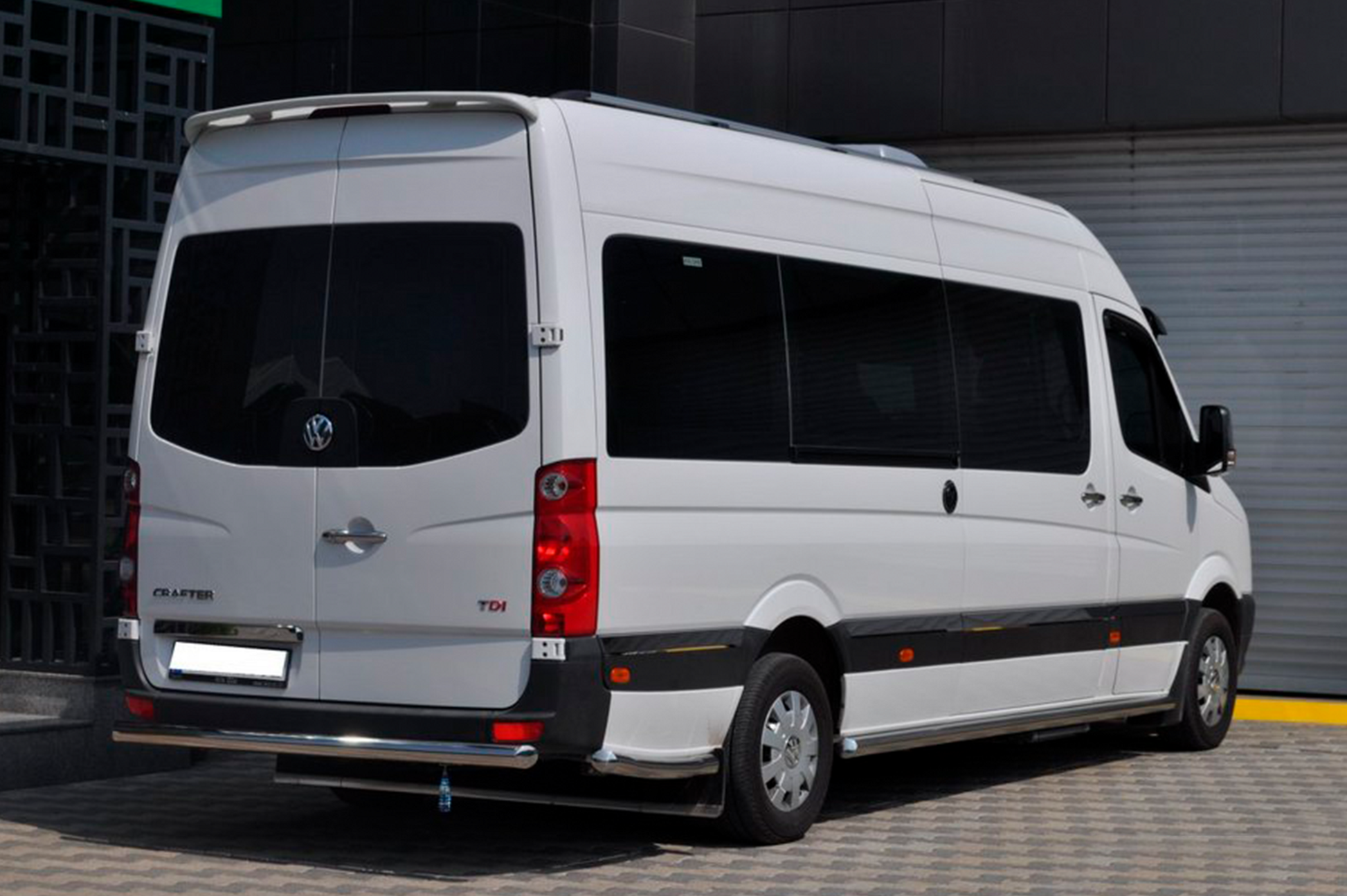 Rear Bar AK002 (Stainless Steel) for Volkswagen Crafter 2006-2016 - image 5