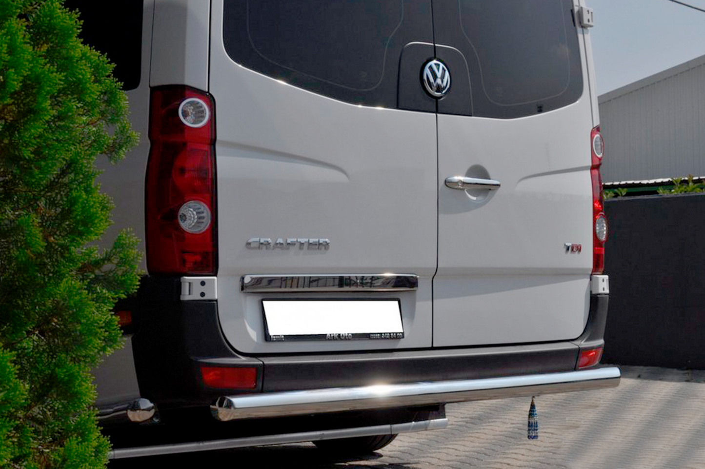 Rear Bar AK002 (Stainless Steel) for Volkswagen Crafter 2006-2016 - image 3