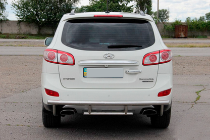 Rear Bar AK002-2 (Stainless Steel) for Hyundai Santa Fe 2 2006-2012 - image 3
