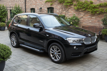 Side Steps Vision New Black (2 pcs, Aluminum) for BMW X3 F-25 2011-2018 - image 1