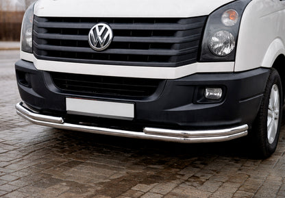 Front Bull Bar ST008 (Stainless Steel) for Volkswagen Crafter 2006-2016 - image 1