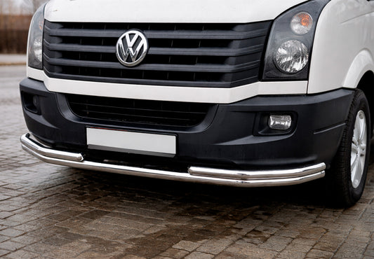 Front Bull Bar ST008 (Stainless Steel) for Volkswagen Crafter 2006-2016 - image 1