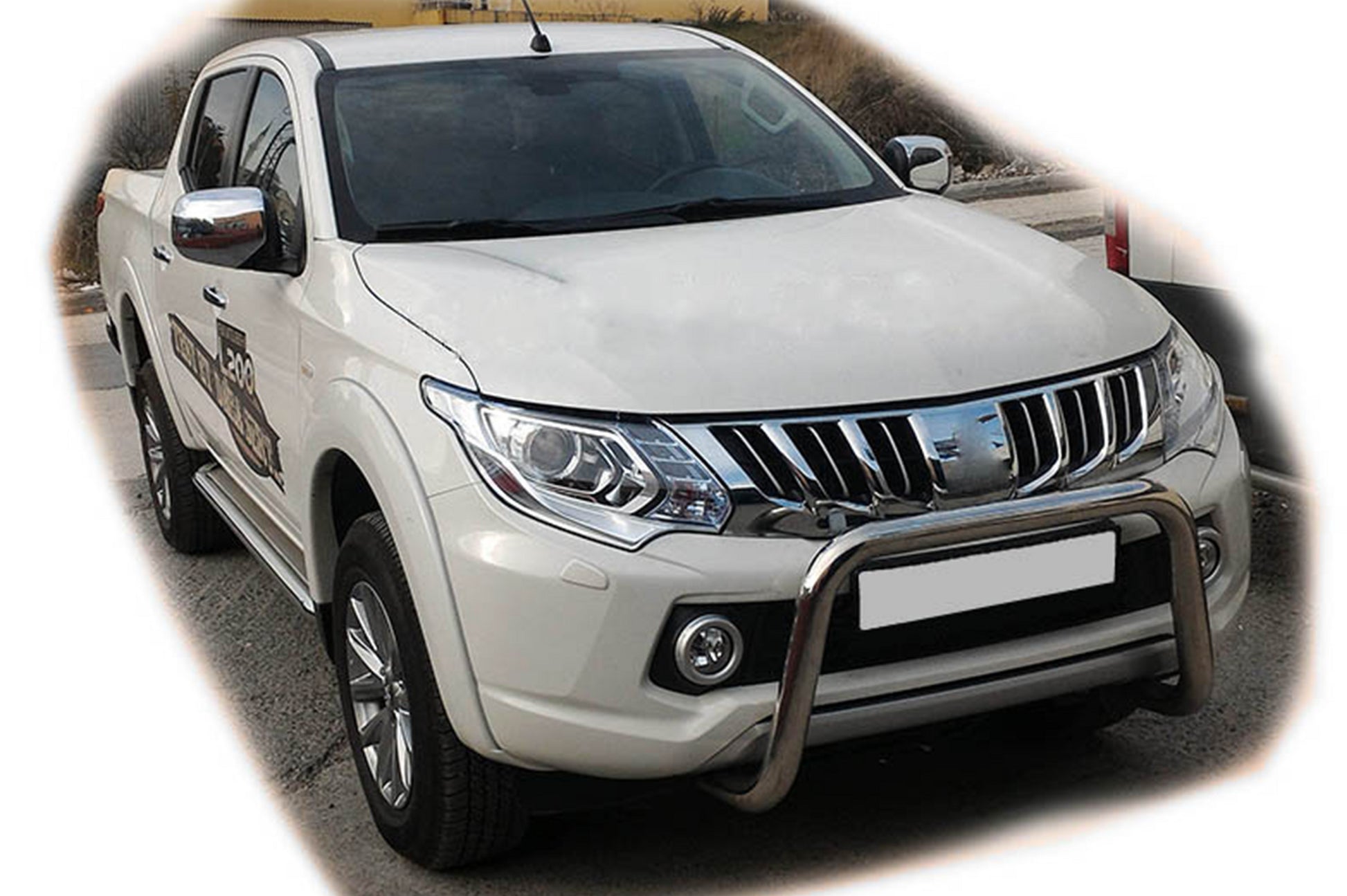 Bull Bar WT005 (Stainless Steel) for Mitsubishi L200 2015-2024 - image 1