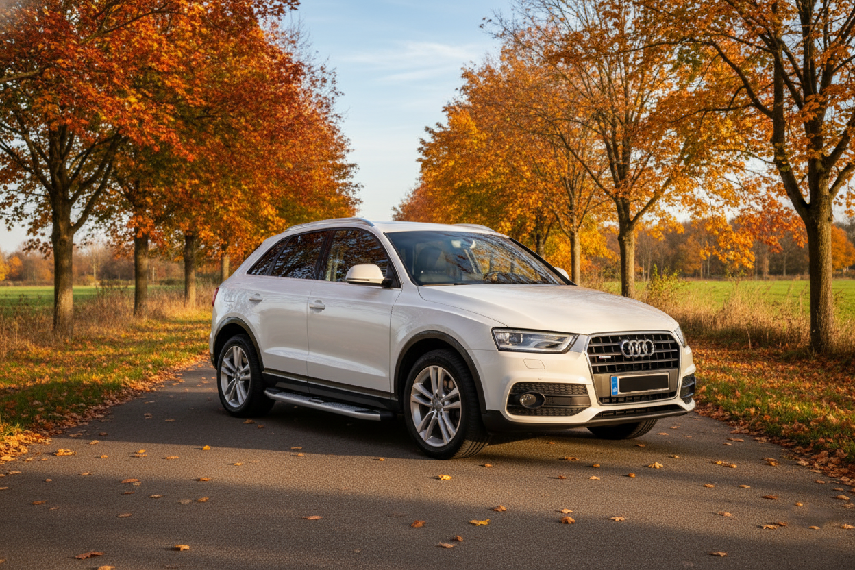 Side Steps Mevsim Grey (2 pcs, Aluminum) for Audi Q3 2011-2019 - image 1