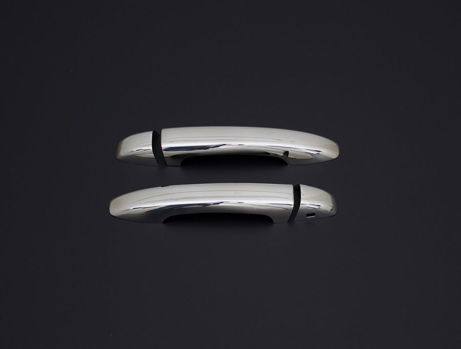 Chrome Door Handle Covers (2 pcs, Stainless Steel) for Renault Clio V 2019- - image 3