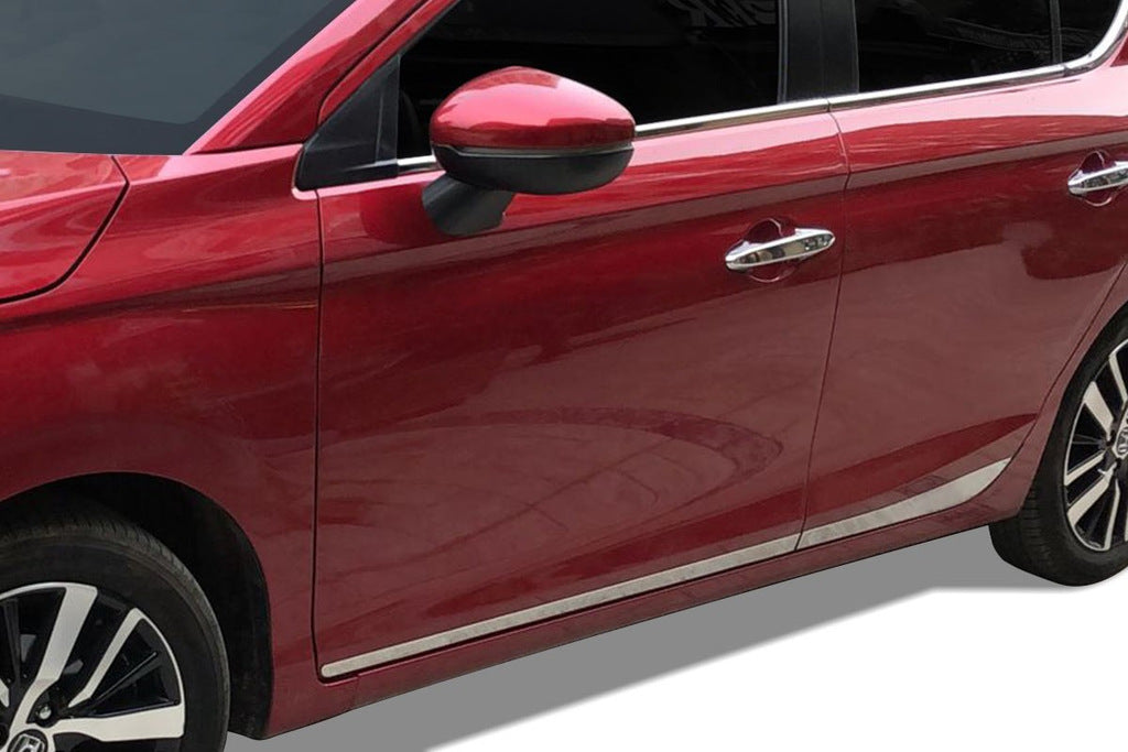 Door Moldings SD (4 pcs, Stainless Steel) for Honda City 2021- - image 2