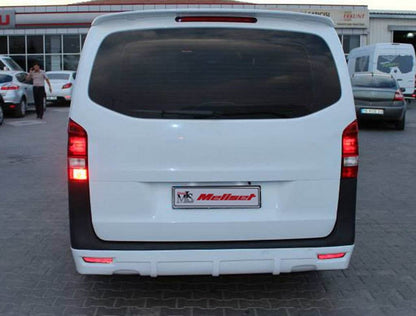 Rear bumper V1 (for painting) for Mercedes Vito / V-class W447 2014↗ year - Reelken Auto