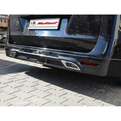 Rear bumper V2 (for painting) for Mercedes Vito / V-class W447 2014↗ year - Reelken Auto