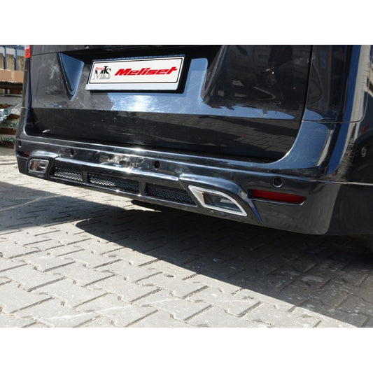 Rear bumper cover V2 (primed for painting) for Mercedes Vito/V-class W447 2014- - image 2