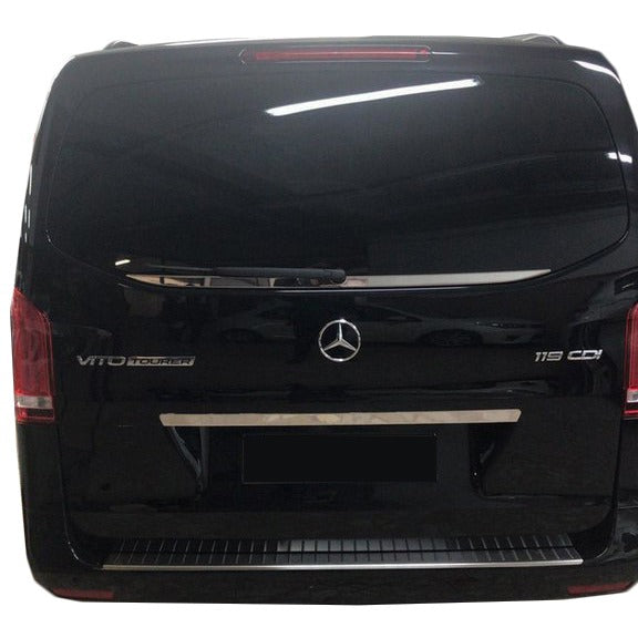 Rear glass edge (small glass) (stainless steel) for Mercedes Vito / V-class W447 2014↗ year - image 8