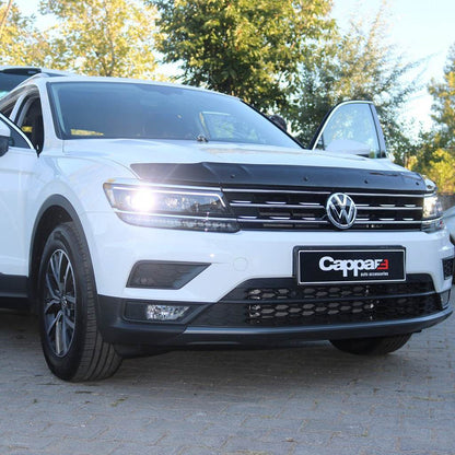 Hood deflector (EuroCap) for Volkswagen Tiguan 2016-2023 - Reelken Auto