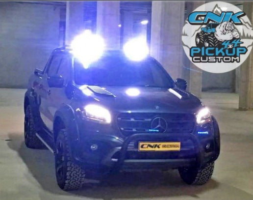 Windshield Spoiler (Eagle Eye, paintable) for Mercedes X class 2017-2020 - image 4