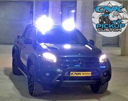 Windshield Spoiler (Eagle Eye, paintable) for Mercedes X class 2017-2020 - image 4