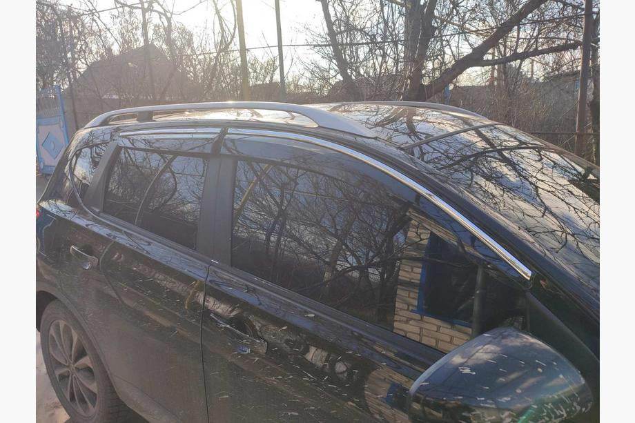 Windshields with chrome (4 pcs, Sunplex Chrome) for Nissan Qashqai 2010-2014 - Reelken Auto