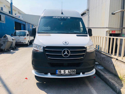 Lower cover on the front bumper (for painting) for Mercedes Sprinter W907/W910 2018↗ - Reelken Auto
