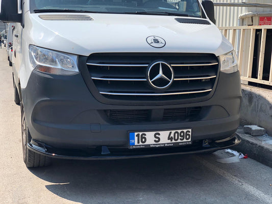 Front Lip EuroCap (ABS) for Mercedes Sprinter W907/W910 2018- - image 1