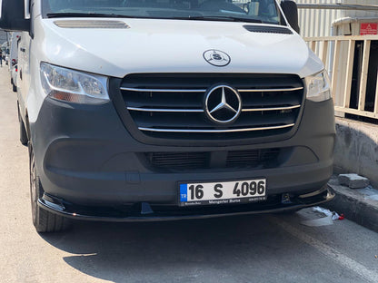 Front Lip EuroCap (ABS) for Mercedes Sprinter W907/W910 2018- - image 1
