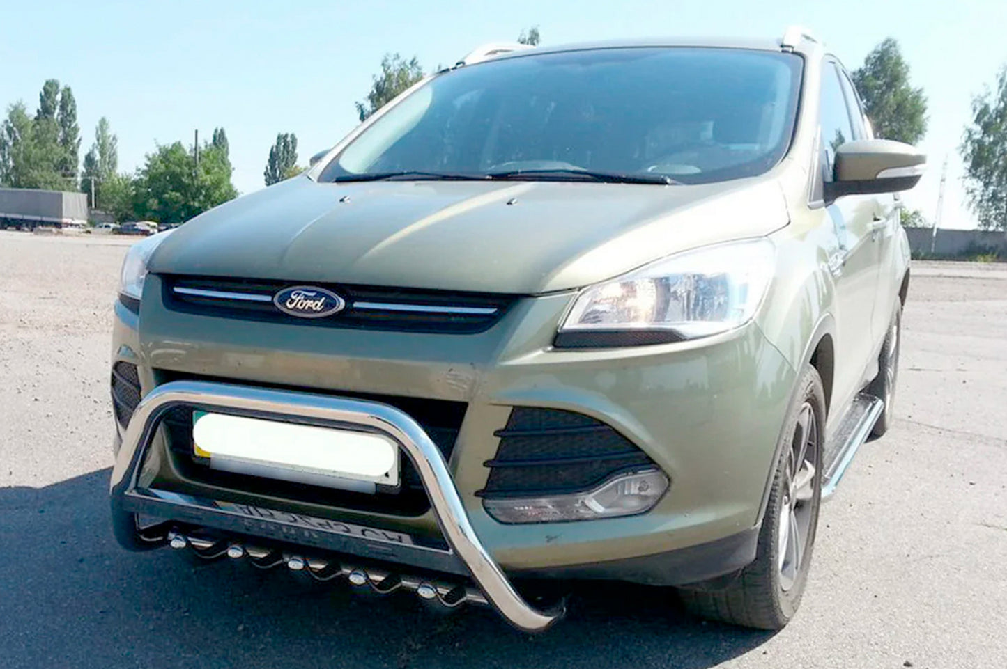 Bull Bar WT004 (Stainless Steel) for Ford Kuga/Escape 2013-2019 - image 3