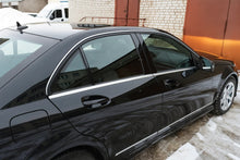 Chrome Window Trim Covers (6 pcs, Stainless Steel) for Mercedes C-class W204 2007-2015 - image 1