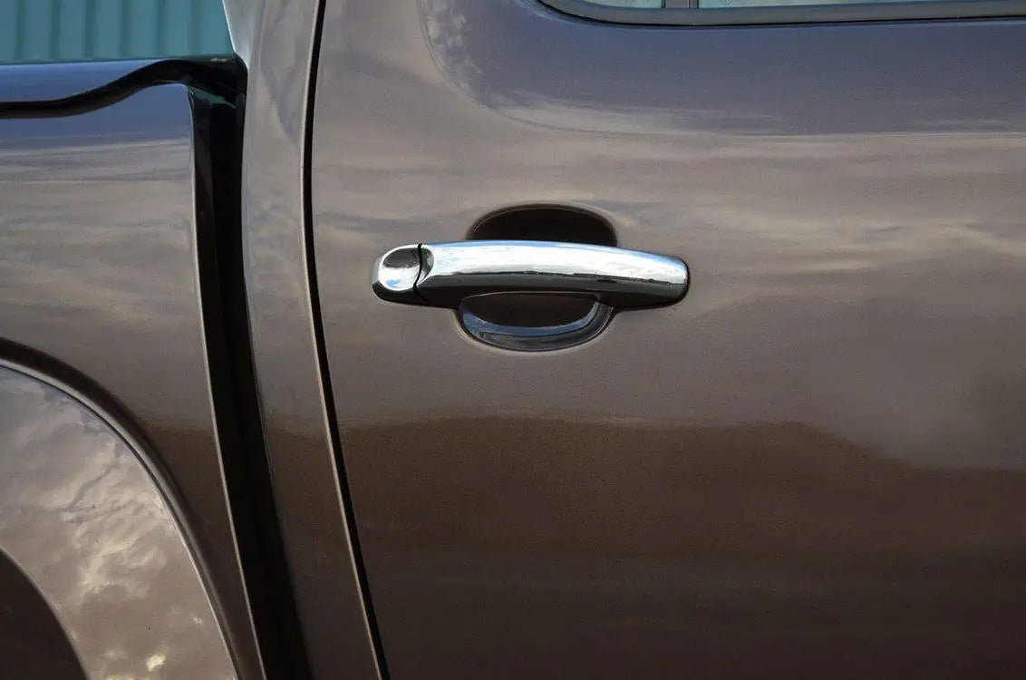 Chrome Door Handle Covers (4 pcs, Stainless Steel) for Volkswagen Amarok 2010-2022 - image 3