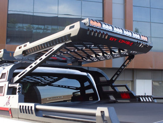 Roof Basket for Roll Bar Dakar (100x100 cm) for Toyota Hilux 2006-2015 - image 1
