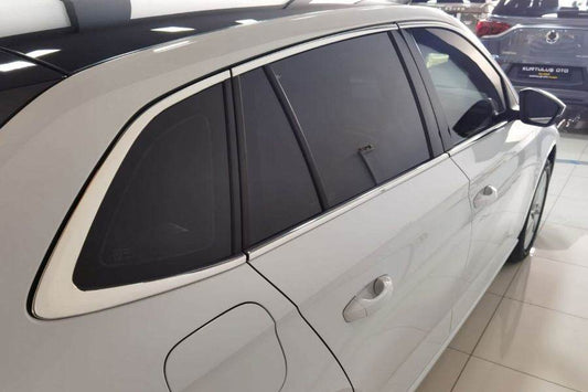 Complete edging of windows (10 pcs., stainless steel) for Skoda Scala - Reelken Auto