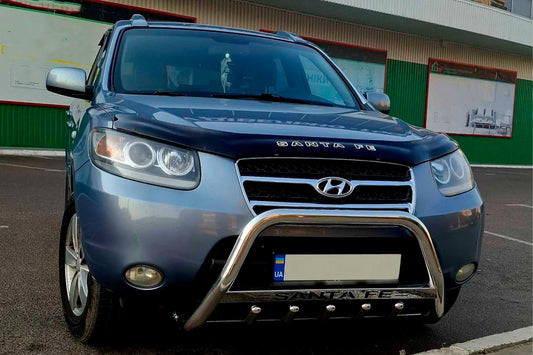 Bull Bar WT004 (Stainless Steel) for Hyundai Santa Fe 2 2006-2012 - image 1