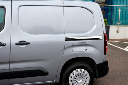 Stainless Steel Sliding Door Mouldings (2 pcs) for Opel Combo 2019- - image 6
