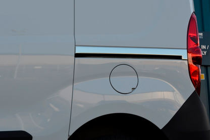 Molding for sliding door (2 pcs, stainless steel) for Opel Combo 2012-2018 - image 2