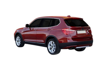 Stainless steel trim above license plate for BMW X3 F25 2011-2018 - image 1