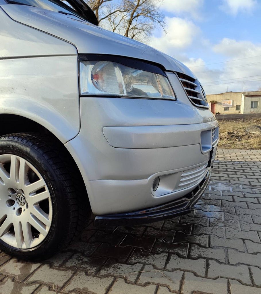 Front lip spoiler (ABS) for Volkswagen T5 Multivan 2003–2010 - image 3