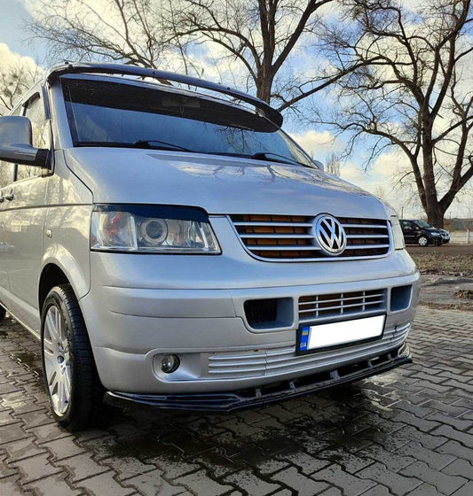 Front lip skirt (ABS) for Volkswagen T5 Caravelle 2004-2010 - Reelken Auto