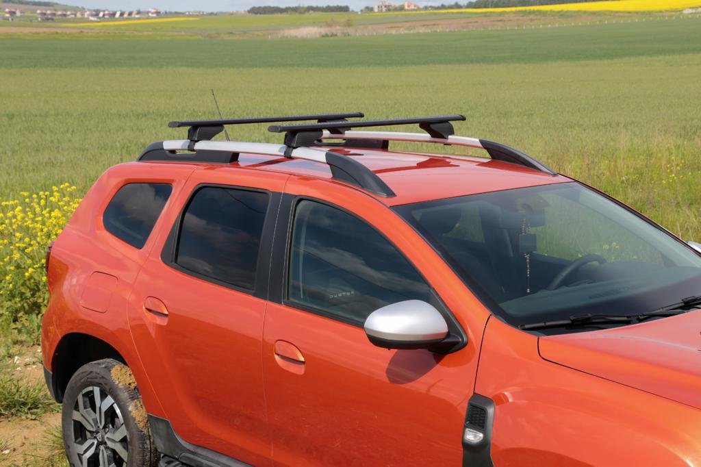 Roof rack (crossbars) for standard railings with key Wizard V1 (2 pcs) for Seat Ateca - image 3