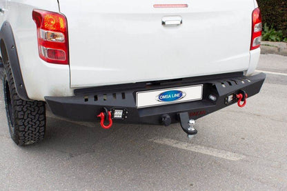 Rear bumper Dakar V1 (2015-2019) for Mitsubishi L200 2015-2024 - Reelken Auto