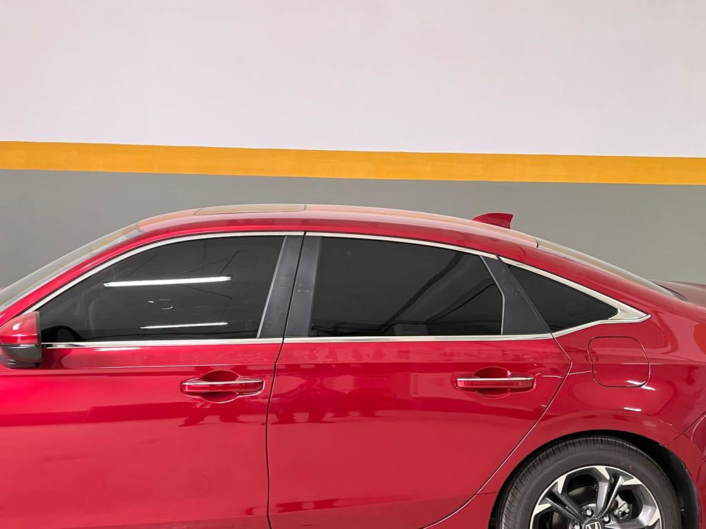 Lower glass moldings (8 pcs., stainless steel) for Honda Civic Sedan 2021↗ year - image 2