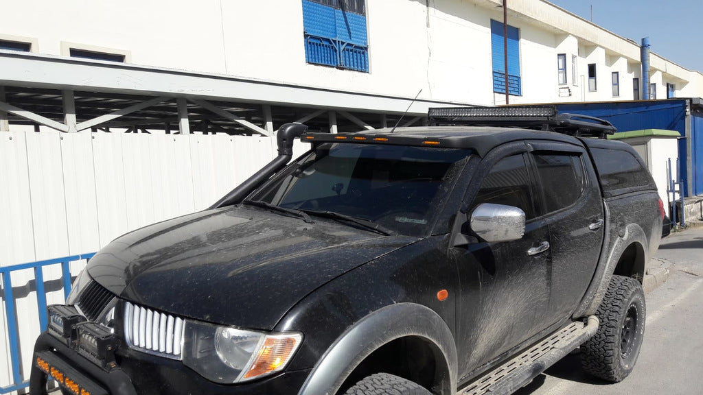 Windshield Sun Visor (Meliset LED) for Mitsubishi L200 2015-2024 - image 1