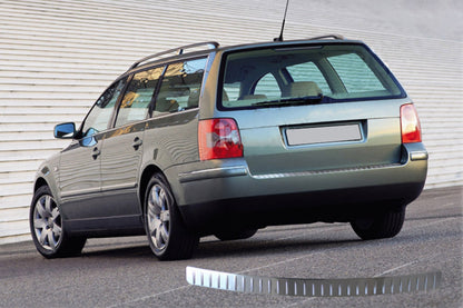 Rear bumper SW (Omsa, stainless.) for Volkswagen Passat B5 1997-2005 - image 1