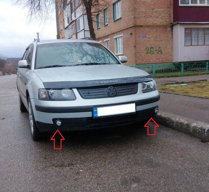 Fog lights (1997-2000, with LED lamps) for Volkswagen Passat B5 1997-2005 - Reelken Auto