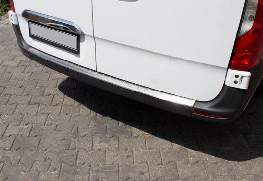 The trim on the rear bumper OmsaLine (stainless) for Mercedes Sprinter W907/W910 2018↗ - Reelken Auto