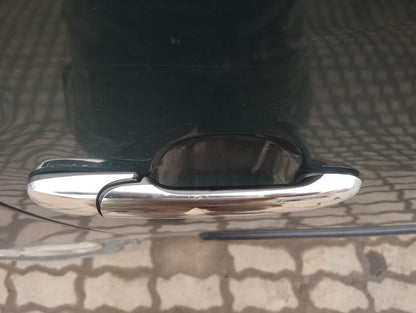 Chrome Door Handle Covers (4 pcs, Stainless Steel) for Seat Alhambra 1996-2010 - image 1