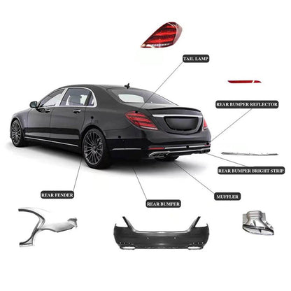 X222 Maybach S600 restyling kit for Mercedes S-class W221 - Reelken Auto