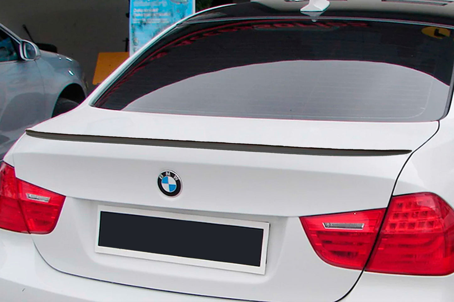 M3-Style Spoiler (for E90, Gloss Black) for BMW 3 Series E90/E91 2005-2011 - image 5