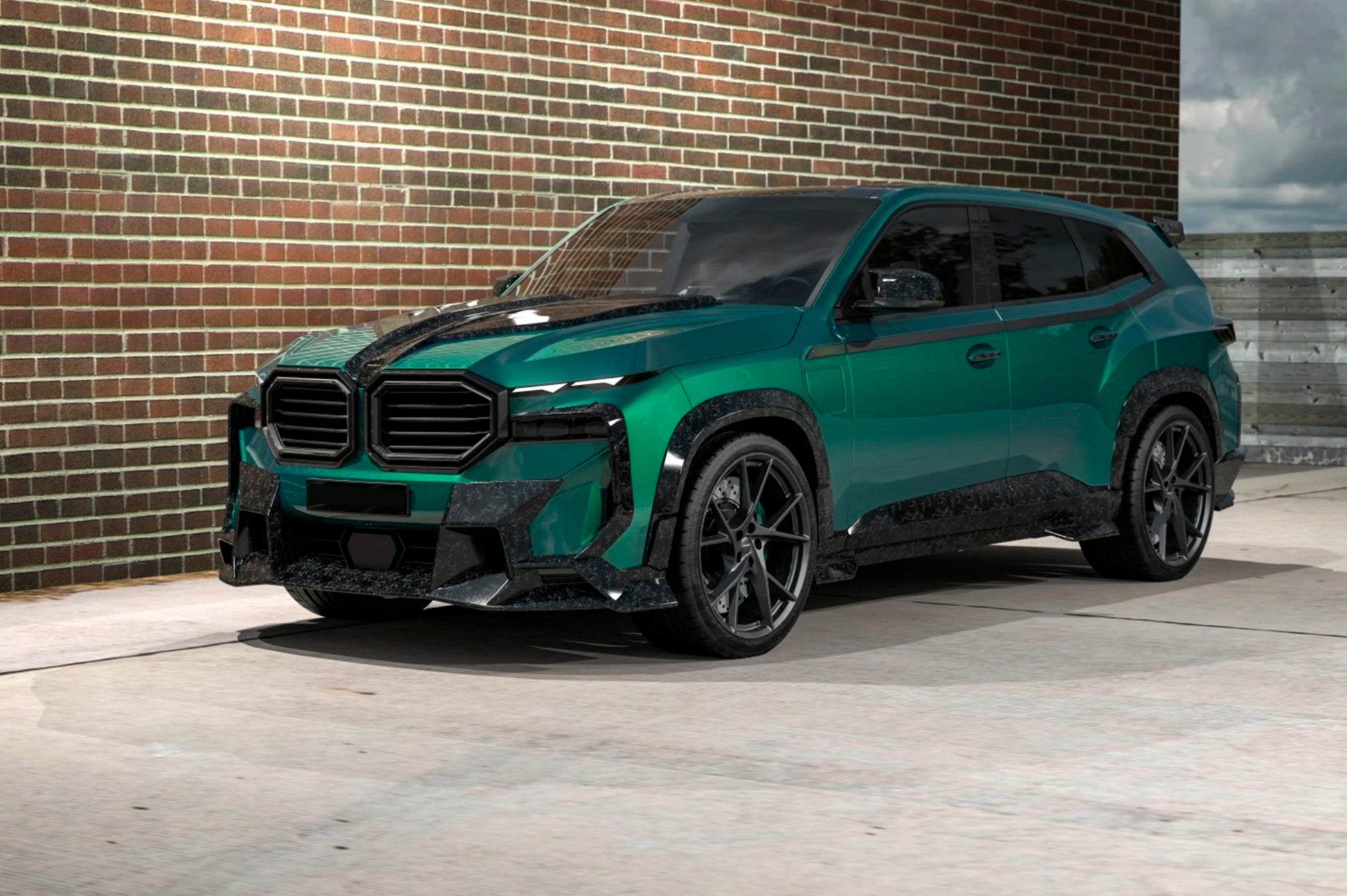 MNSR Carbon Body Kit (forged carbon) for BMW XM G09 2022- - image 4