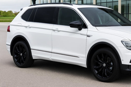 Carmos Door Mouldings (4 pcs, Stainless Steel) for Volkswagen Tiguan 2016-2023 - image 1