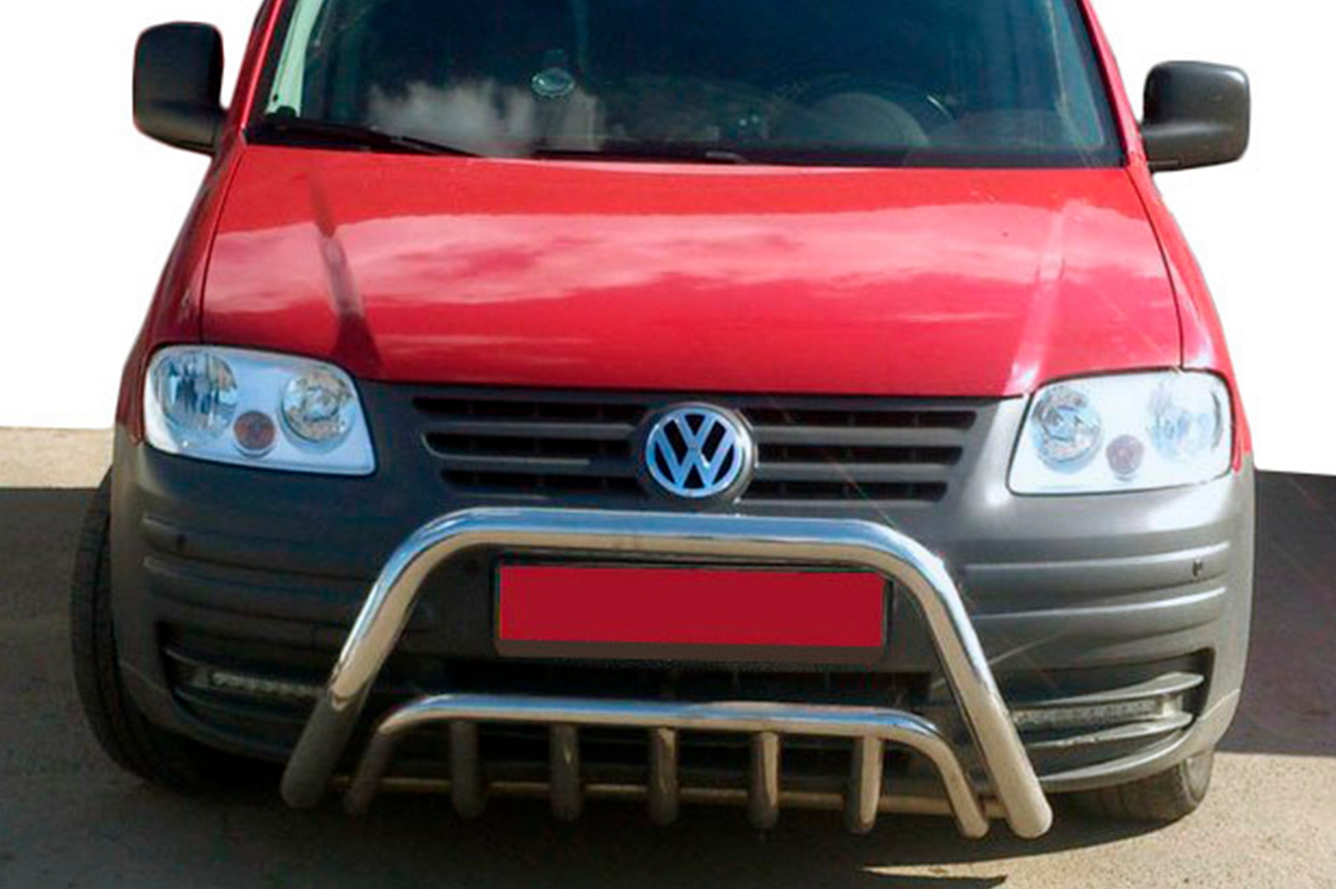 Bull Bar WT002 (Stainless Steel) for Volkswagen Caddy 2004-2010 - image 1