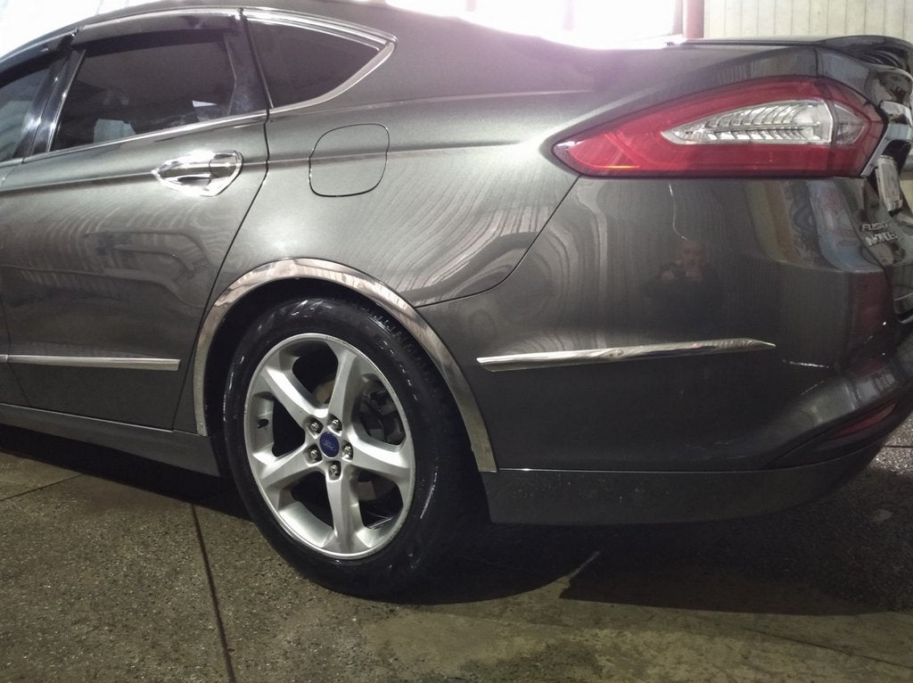 Stainless Steel Fender Trim (4 pcs) for Ford Mondeo 2014-2022 - image 11