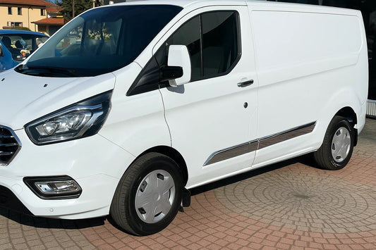 Door Mouldings Carmos (5 pcs, Stainless Steel) for Ford Custom 2013-2022 - image 1