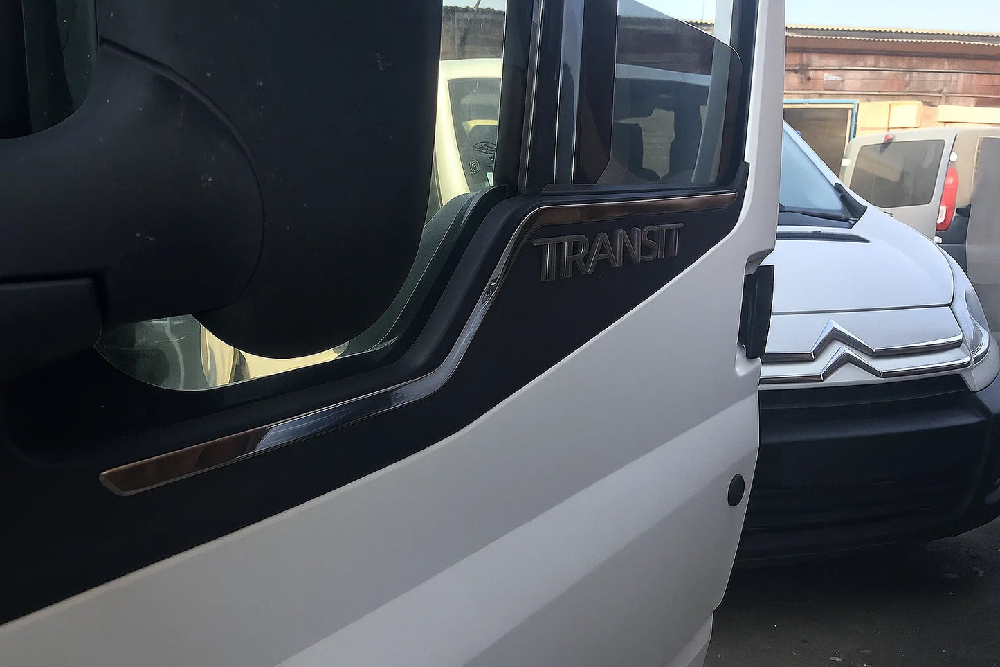 Window Trim Stainless Steel (2 pcs) for Ford Transit 2000-2014 - image 3