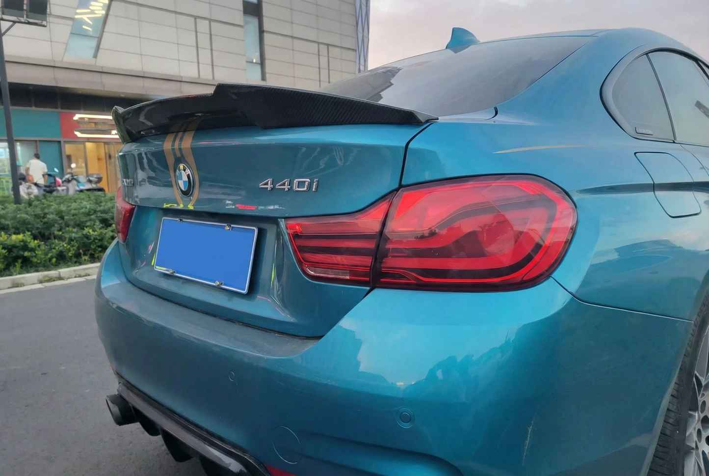 M4-Style Spoiler (for F36, Gloss Black) for BMW 4 Series F32/F33/F36 2012-2020 - image 1